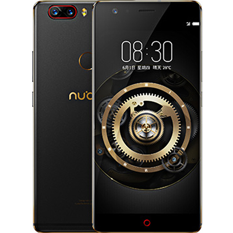 努比亚(nubia) z17 无边框 全网通 6gb 128gb 黑金 移动联通电信4g