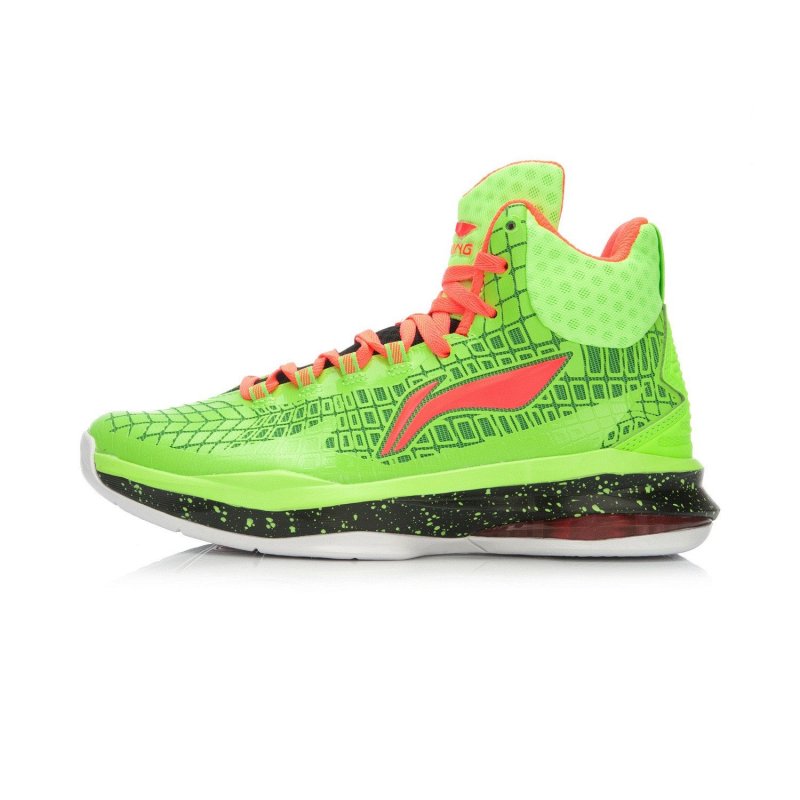 李宁篮球鞋环弓二代篮球系列减震男鞋 高帮篮球鞋运动鞋abak027