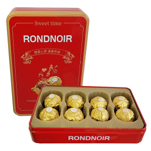 费列罗榛果威化巧克力铁盒2-8颗成品节日生日礼盒装婚庆结婚喜糖