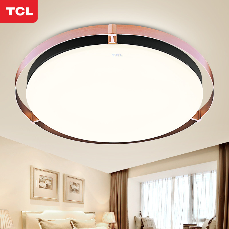 tcl照明 led卧室吸顶灯 圆形智能灯客厅灯现代简约卧室灯灯具