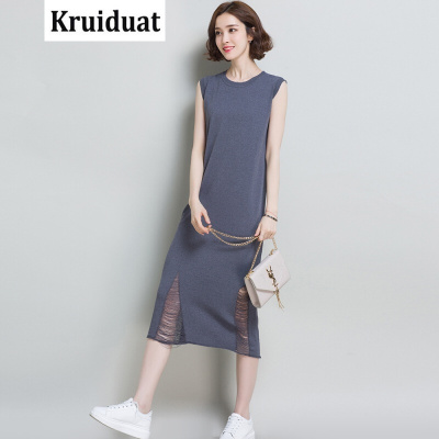 Kruidvat2017夏装新款休闲宽松连衣裙M018