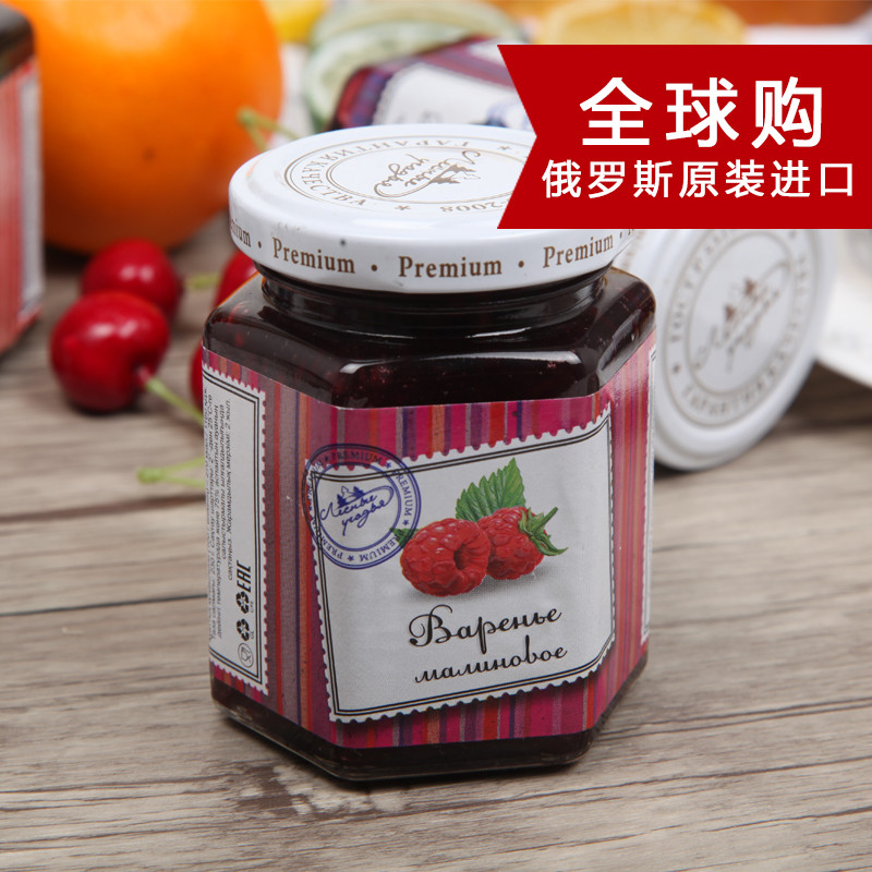 俄罗斯进口 森林蜜语马林果果酱230g