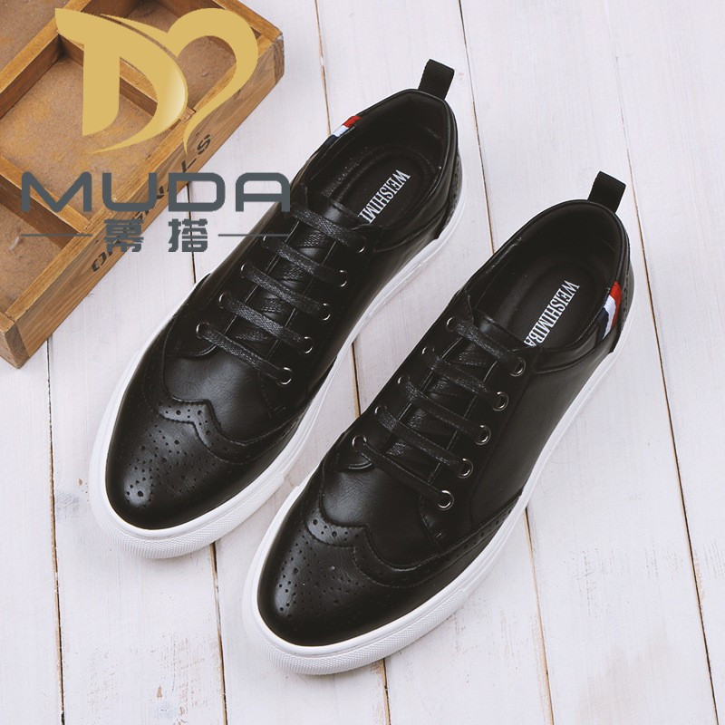 牛氏皮业 欧洲站男鞋子韩版休闲板鞋网红快手红人老