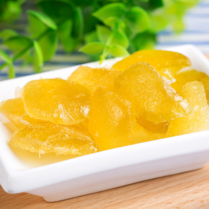 青原嘉禾 果干蜜饯休闲特产健康零食新鲜果脯蜜柚干500g