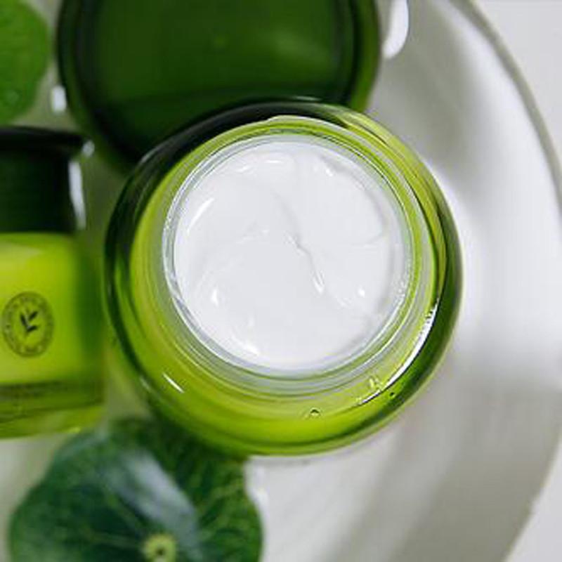 研春堂绿茶懒人童颜霜60g 滋养嫩肤补水保湿懒人素颜霜紧致面霜男士