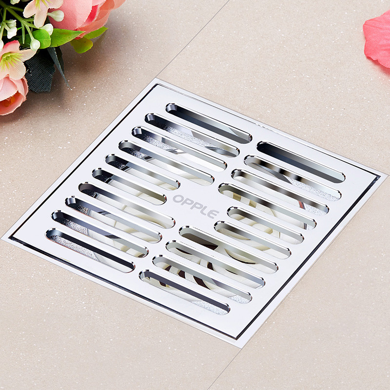 opple卫浴 铜地漏 防臭防返水防虫加厚 卫生间浴室厨房洗衣机套装