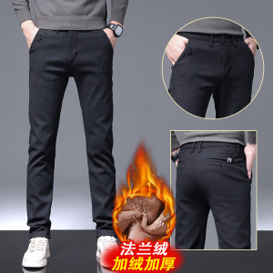 金盾(KIN DON)休闲裤男正装小西裤秋冬季新款韩版修身小脚潮流男士百搭长裤商务西装裤子