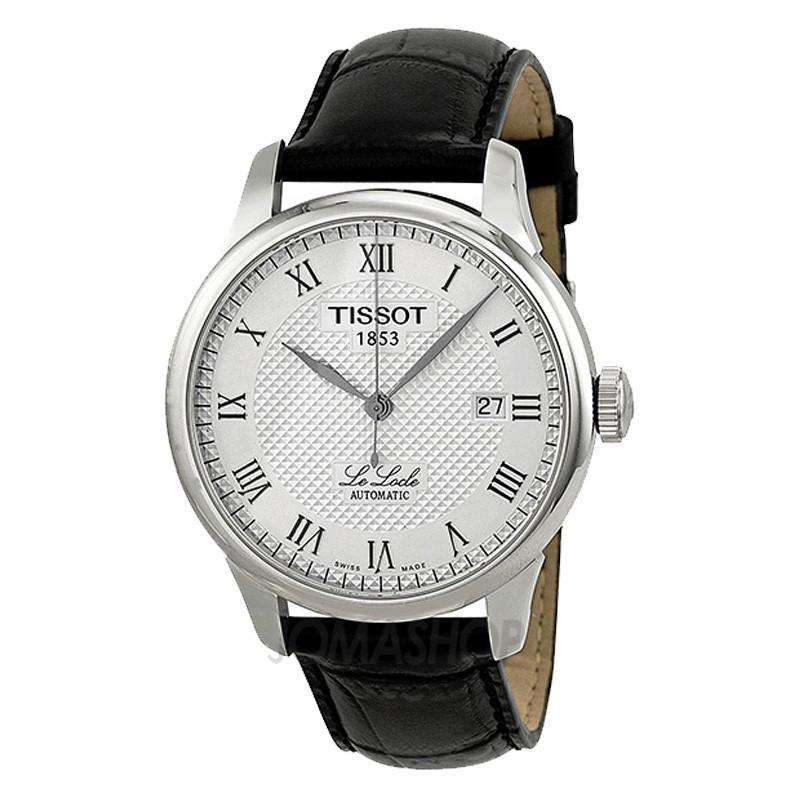 tissot天梭t411力洛克系列时尚潮流男士指针式自动机械表