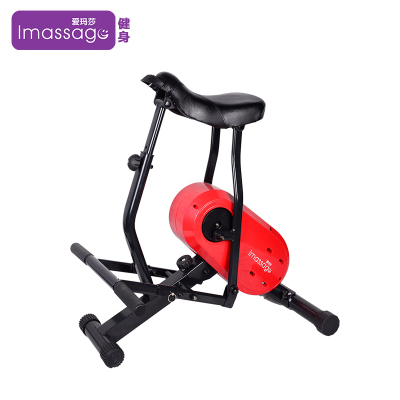 爱玛莎imassage骑马机健身器家用运动瘦身机骑行动感单车美体室内健身器材700×550×740MM大红色