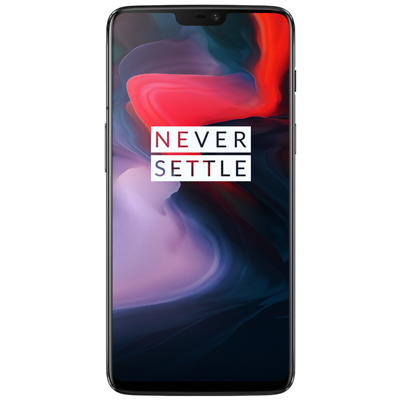 OnePlus/一加手机6 全面屏双摄游戏手机 全网通4G 双卡双待 8GB+128GB 亮瓷黑