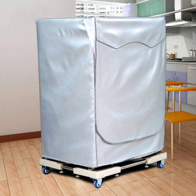 海尔三洋美的西门子洗衣机罩防水防晒松下小天鹅滚筒洗衣机罩加厚套防尘套（加厚加绒面料）