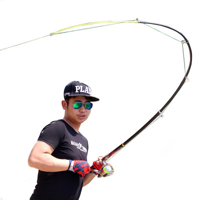 追海 S.Thanks系列 碳素鱼竿 海竿钓竿套装 抛竿钓鱼竿远投甩竿 渔轮渔具鱼线轮超硬海杆钓具