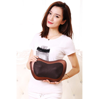 颈椎按摩器颈部腰部肩部背部多功能车载家用按摩枕头电动全身靠垫