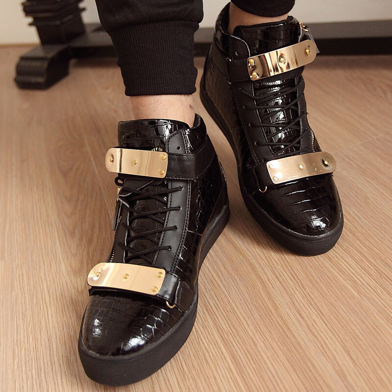 权志龙杨洋鹿晗明星同款鞋高帮鞋男士嘻哈韩版