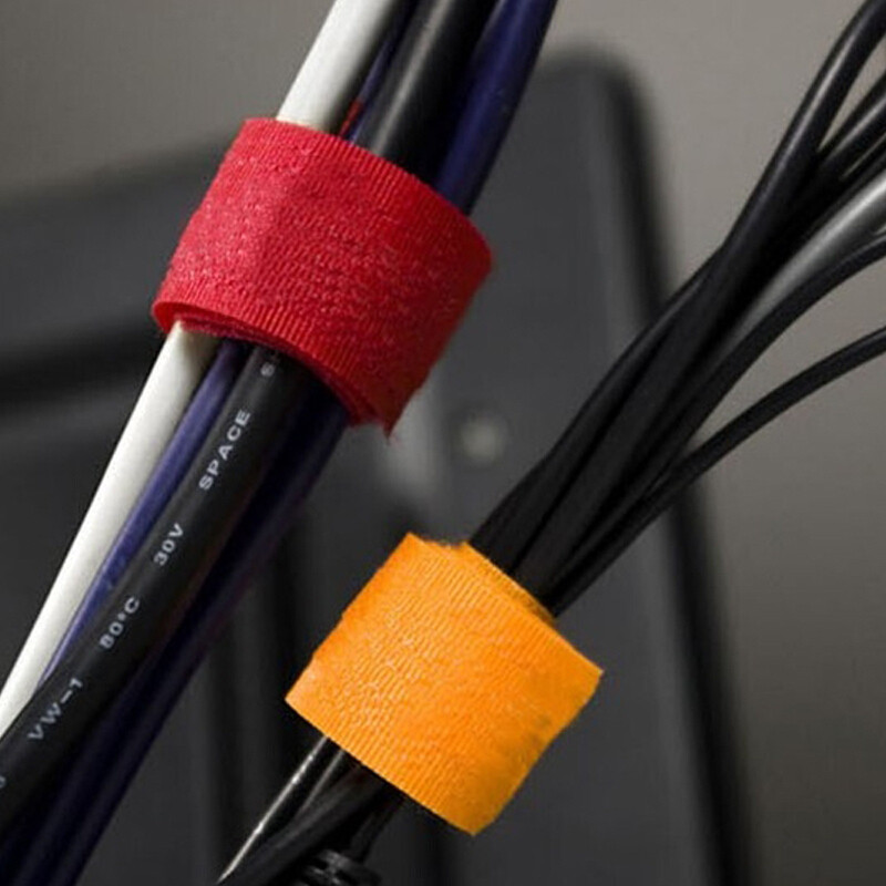 伯忠 万能整理带魔术收纳理线带魔术贴扎带 6个装