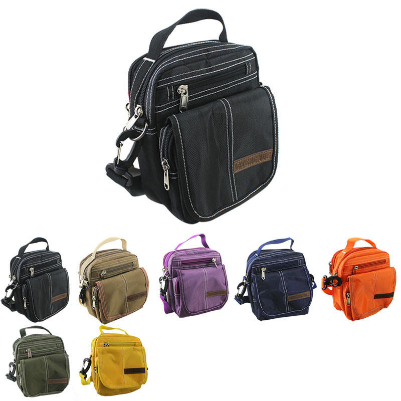 635户外休闲包男女单肩包多分格袋腰包6.3寸手机包手提斜跨包定做