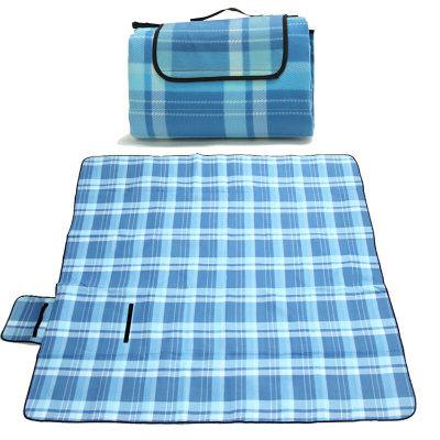 狼行者绒面野餐垫地垫防潮垫户外露营垫200*200加大加厚爬行垫