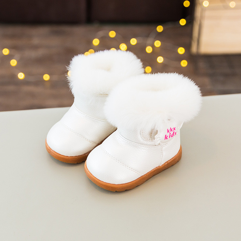 秋冬儿童棉鞋1-3岁宝宝鞋子男婴儿鞋女小童软