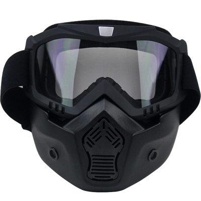 复古哈雷风镜机车面罩摩托车头盔风镜防雾面罩越野风镜