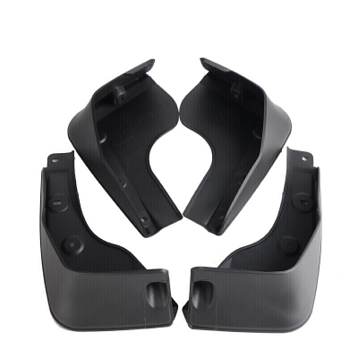 汽车挡泥板软质挡泥皮专用改装挡泥板车轮挡板黑色一套