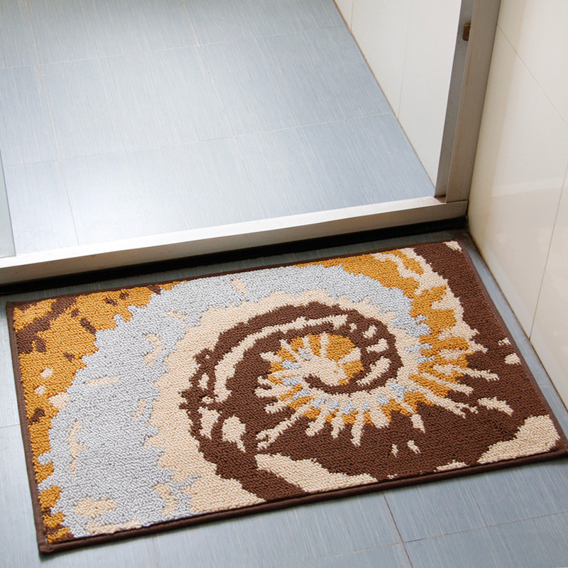 圈绒地垫门垫 玄关入户门厅蹭脚垫 浴室厨房吸水防滑长地毯