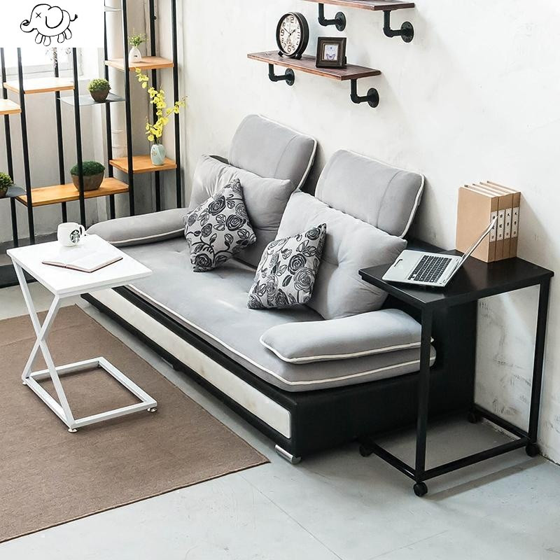 牧马人/边几角几小茶几简约现代沙发边桌可移动床边桌实木小边桌沙发