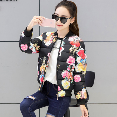 短款羽绒棉衣女2017秋冬时尚百搭小香风加厚短羽绒服女棉袄