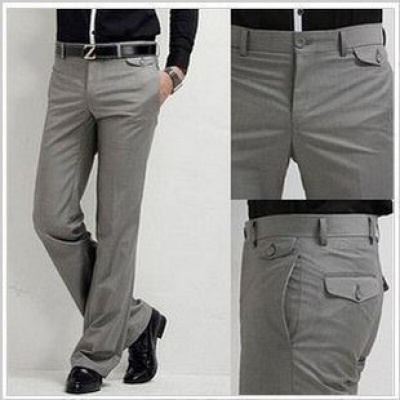 男士西裤韩版修身商务休闲职业西装裤新郎结婚直筒免烫工装裤