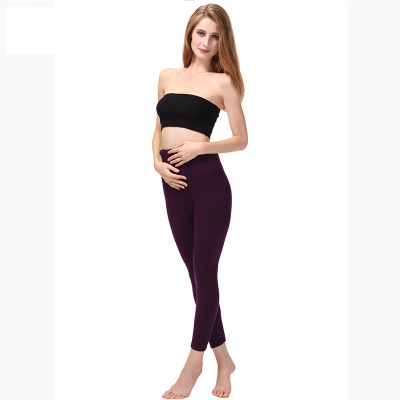 女孕妇裤纯色针织宽松系带腰羊毛裤款孕妇装女裤秋裤保暖打底