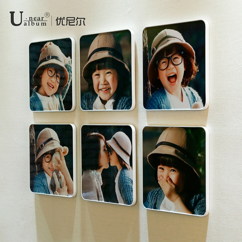 六宫格照片墙简约现代相框墙创意组和儿童房结婚照挂墙相框定制