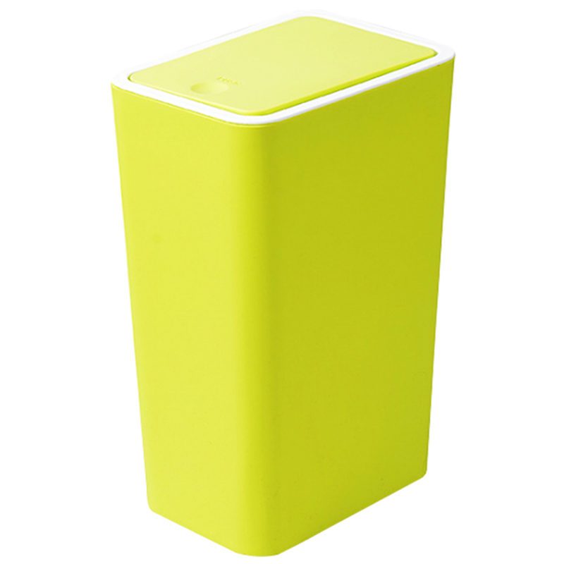 时尚创意欧式家用长方形垃圾筒废纸篓厨房卫生间收纳筒卫生桶中号