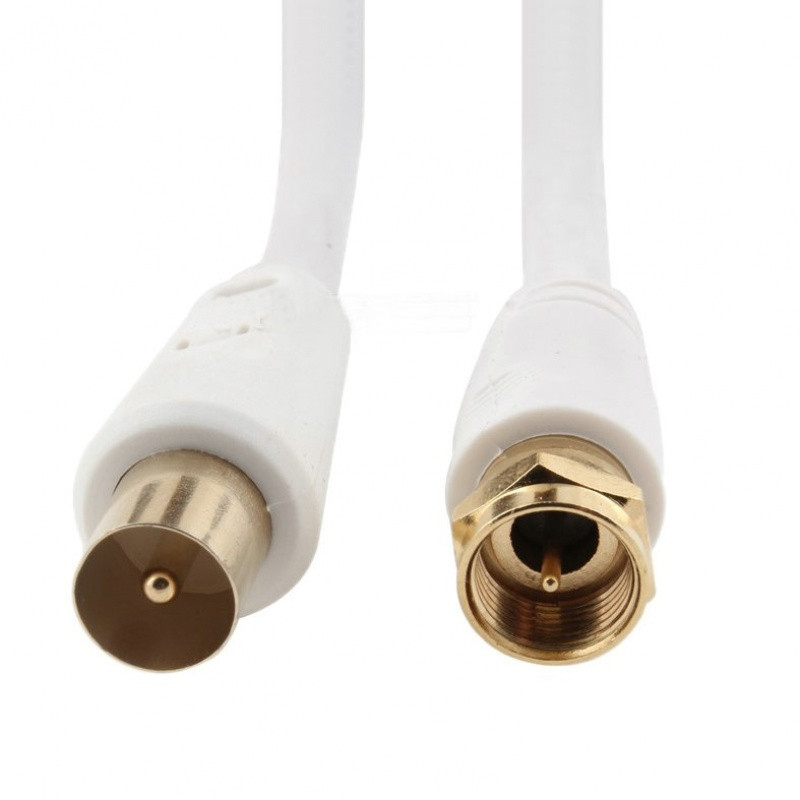 q-225a有线电视线闭路线英制螺纹f头机顶盒连接线