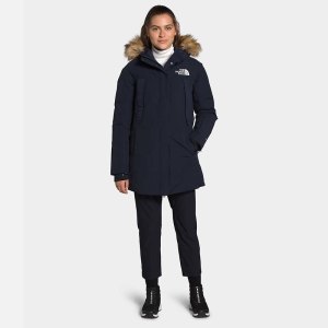 北面(The North Face)女士Outerboroughs系列 550填充鹅绒 冬季保暖派克大衣 户外羽绒衣女