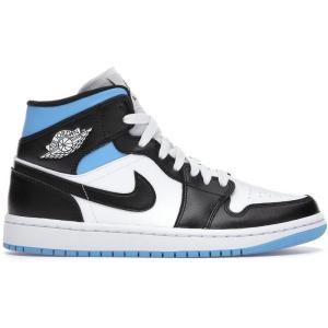 [限量]耐克 AJ1 女鞋 Jordan 1 Mid University潮流送女友礼物休闲篮球鞋女BQ6472-102