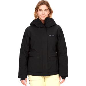 MARMOT 土拨鼠 24新秋冬新款女士户外休闲衣 Refuge Insulated 保暖耐磨舒适休闲连帽棉服