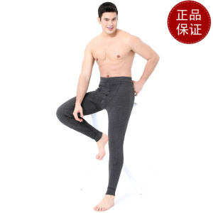 免费试穿 2024新款品牌牧绒多斯保暖裤男加绒加厚护膝羊绒裤男外穿獭兔绒棉裤护膝打底裤春秋绒裤毛裤羊绒裤中老年人春秋装