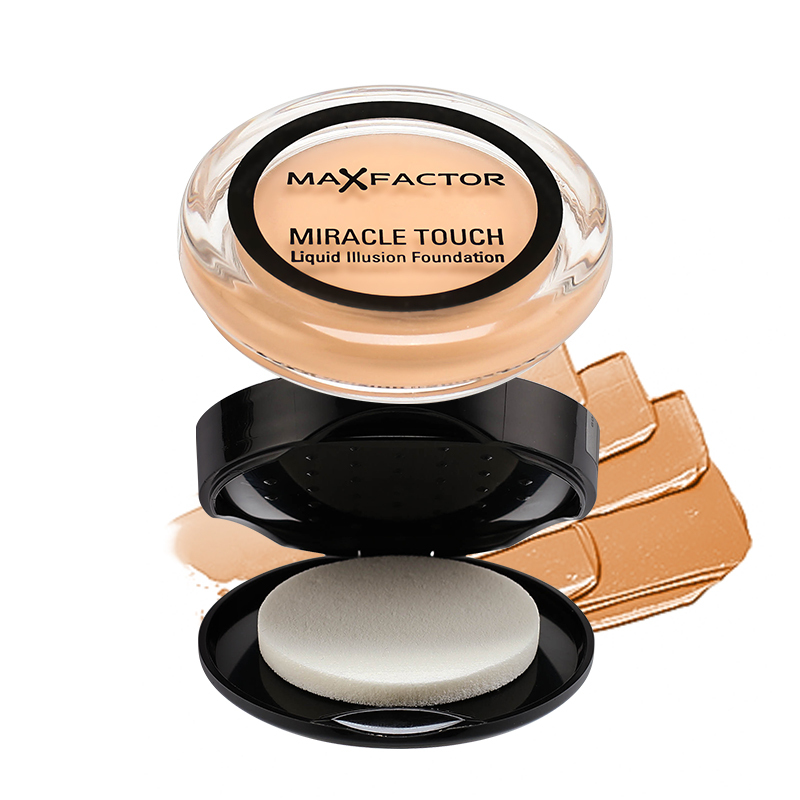 MAXFACTOR蜜丝佛陀 水漾触感粉底液霜膏11.5g 玉瓷色45号 美国原装进口