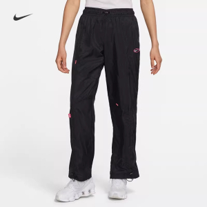 Nike/耐克长裤运动休闲舒适透气梭织女裤DX6289-010 Z