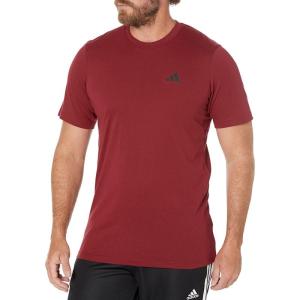 阿迪达斯Adidas Training Essentials Feel Ready 训练 T 恤短袖红色56078532