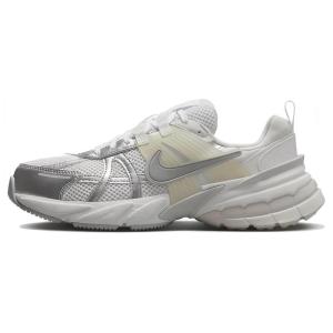 耐克NIKE V2K Run 耐磨透气 低帮 跑步鞋 情侣同款 银白 24新款 休闲百搭个性潮流 FD0736-104