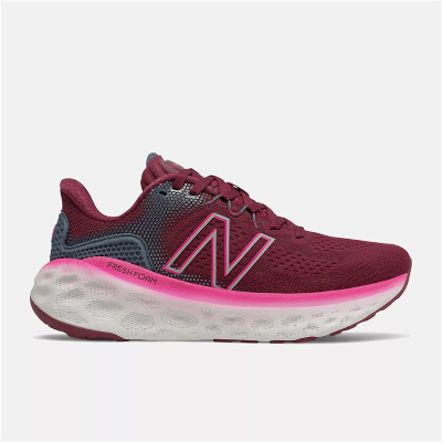 [官方正品]新百伦(New Balance)女鞋夏季新款More v3系列女士慢跑鞋运动休闲跑步鞋 紫红色WMORCP3