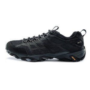 [官方正品]MERRELL迈乐户外徒步鞋男moab GTX低帮系带防滑耐磨抓地登山鞋J599533 黑色-FAST