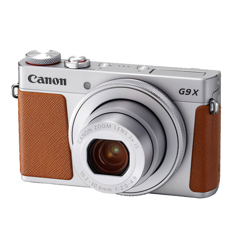 佳能PowerShot G9 X Mark II 数码相机G9X二代 G9XII专业卡片机 家用相机 银色