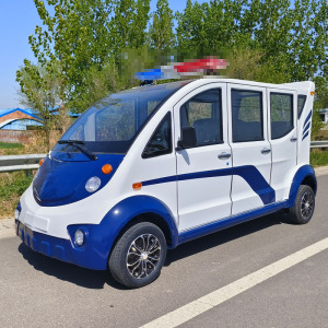 统航三排8座电动巡逻车四轮观光车物业保安巡查车景区校园巡视车厂区摆渡电瓶车 整车 72V