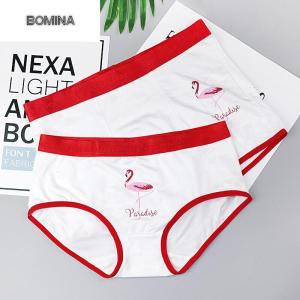 波迷娜(BOMINA)[放心购]桃花季 新款2条装情侣内裤无痕个性创意男女内衣可爱性感装