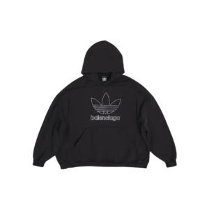 巴黎世家 BALENCIAGA X ADIDAS 徽标卫衣 联名款 棉质 轻奢精致