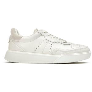 爱步(ECCO)女鞋休闲板鞋白色柔软轻便橡胶底运动鞋