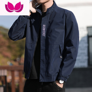 七斓男士外套2022新款时尚韩版潮流休闲夹克男装棒球服潮款上衣服
