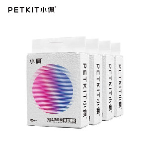 小佩(PETKIT)猫砂五合一抑菌混合猫砂3.6kg豆腐猫砂膨润土猫砂猫沙活性炭除臭除臭低尘猫砂 宠物日用