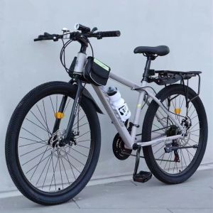 21/27速山地自行车24/26/27.5寸男女城市车碟刹减震